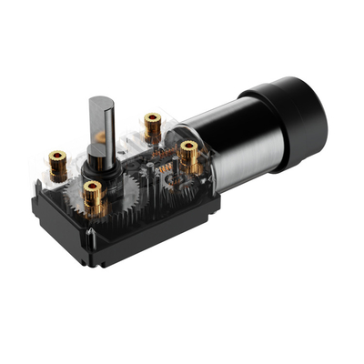 Motore micro Dc a motore a vermi 24v per apparecchiature di comunicazione
